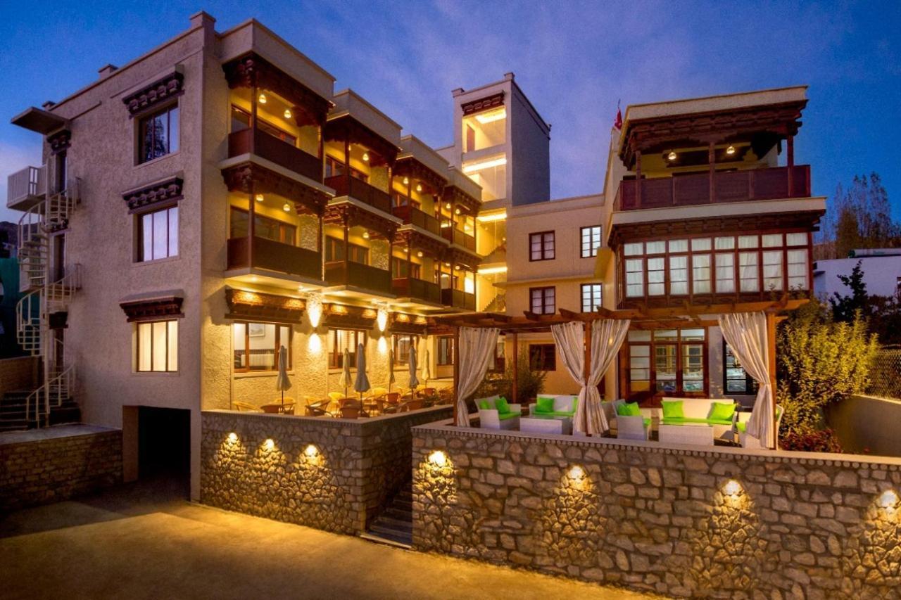 Hotel Ashoka Ladakh Leh Exterior foto
