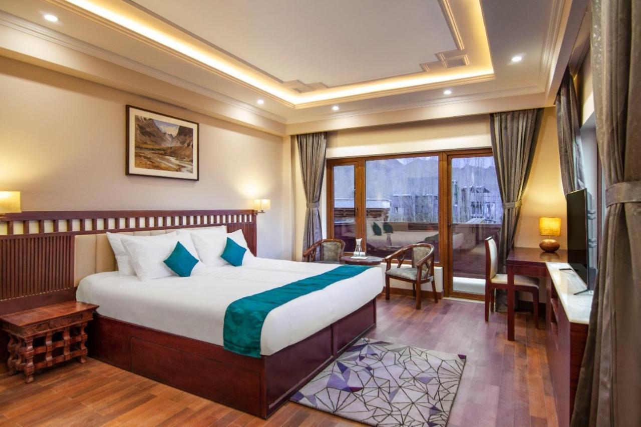 Hotel Ashoka Ladakh Leh Exterior foto