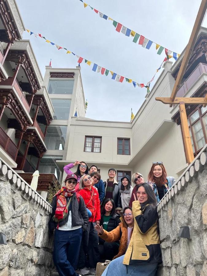 Hotel Ashoka Ladakh Leh Exterior foto
